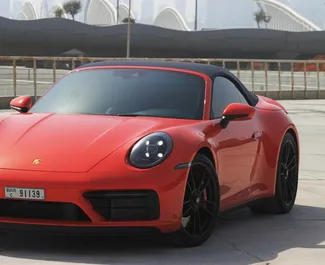 租赁 Porsche 911 Carrera GTS 的正面视图，在迪拜, 阿联酋 ✓ 汽车编号 #6799。✓ Automatic 变速箱 ✓ 0 评论。