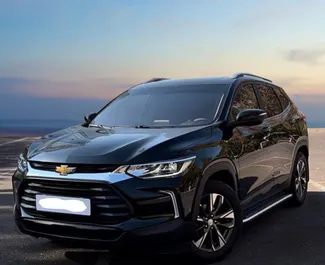 租赁 Chevrolet Tracker 的正面视图，在塔什干, 乌兹别克斯坦 ✓ 汽车编号 #6837。✓ Automatic 变速箱 ✓ 0 评论。