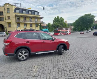 在 在格鲁吉亚 租赁 Subaru Forester Limited 2020 汽车，特点包括 ✓ 使用 Petrol 燃料和 170 马力 ➤ 起价 190 GEL 每天。