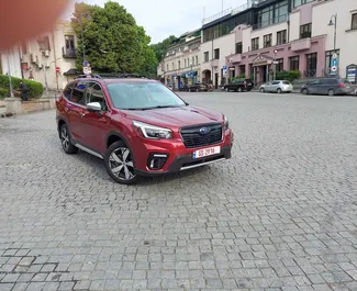 Subaru Forester Limited 租赁。在 在格鲁吉亚 出租的 舒适性, SUV, 交叉 汽车 ✓ Without Deposit ✓ 提供 TPL, FDW, Passengers, Theft, Abroad 保险选项。