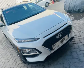 Hyundai Kona 租赁。在 阿联酋 出租的 舒适性, 交叉 汽车 ✓ Deposit of 1000 AED ✓ 提供 TPL, CDW 保险选项。