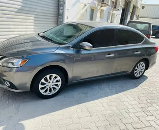 在 阿联酋 租赁 Nissan Sentra 2019 汽车，特点包括 ✓ 使用 Petrol 燃料和 150 马力 ➤ 起价 88 AED 每天。