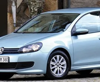租赁 Volkswagen Golf 6 的正面视图，在贝尔格莱德, 塞尔维亚 ✓ 汽车编号 #7148。✓ Automatic 变速箱 ✓ 1 评论。