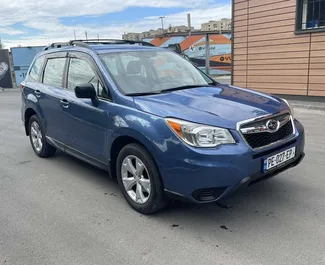 租赁 Subaru Forester 的正面视图，在第比利斯, 格鲁吉亚 ✓ 汽车编号 #7315。✓ Automatic 变速箱 ✓ 0 评论。