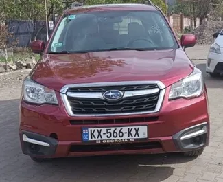 租赁 Subaru Forester 的正面视图，在第比利斯, 格鲁吉亚 ✓ 汽车编号 #7770。✓ Automatic 变速箱 ✓ 2 评论。