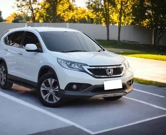 租赁 Honda CR-V 的正面视图，在曼谷, 泰国 ✓ 汽车编号 #7417。✓ Automatic 变速箱 ✓ 0 评论。