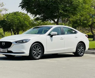 租赁 Mazda 6 的正面视图，在迪拜, 阿联酋 ✓ 汽车编号 #8294。✓ Automatic 变速箱 ✓ 1 评论。