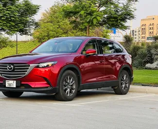 租赁 Mazda CX-9 的正面视图，在迪拜, 阿联酋 ✓ 汽车编号 #8298。✓ Automatic 变速箱 ✓ 1 评论。