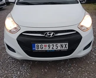 在 在塞尔维亚 租赁 Hyundai i10 2018 汽车，特点包括 ✓ 使用 Petrol 燃料和 80 马力 ➤ 起价 30 EUR 每天。