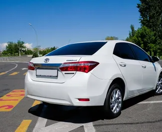 Toyota Corolla Sedan 租赁。在 在亚美尼亚 出租的 经济, 舒适性 汽车 ✓ Without Deposit ✓ 提供 TPL, CDW, SCDW, FDW, Passengers, Theft 保险选项。