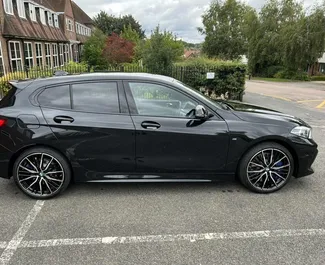 租赁 BMW 116d 的正面视图，在贝尔格莱德, 塞尔维亚 ✓ 汽车编号 #2547。✓ Automatic 变速箱 ✓ 0 评论。