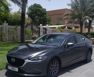 租赁 Mazda 6 的正面视图，在迪拜, 阿联酋 ✓ 汽车编号 #10029。✓ Automatic 变速箱 ✓ 0 评论。