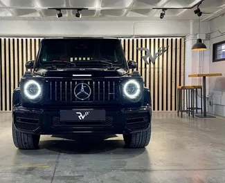 租车 Mercedes-Benz G63 AMG #10454 Automatic 在 在伊维萨机场，配备 3.9L 发动机 ➤ 来自 曼努埃尔 在西班牙。