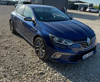 租赁 Renault Megane 的正面视图，地拉那机场, 阿尔巴尼亚 ✓ 汽车编号 #10514。✓ Automatic 变速箱 ✓ 1 评论。
