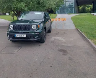 租赁 Jeep Renegade 的正面视图，在第比利斯, 格鲁吉亚 ✓ 汽车编号 #10802。✓ Automatic 变速箱 ✓ 0 评论。