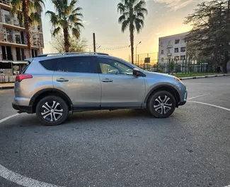 在 在格鲁吉亚 租赁 Toyota Rav4 2019 汽车，特点包括 ✓ 使用 Petrol 燃料和 180 马力 ➤ 起价 140 GEL 每天。
