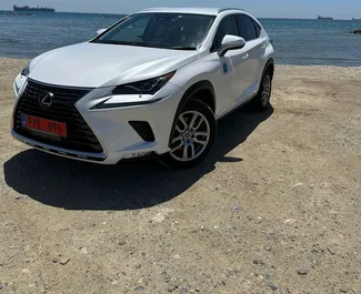 租赁 Lexus NX 的正面视图，在拉纳卡, 塞浦路斯 ✓ 汽车编号 #11210。✓ Automatic 变速箱 ✓ 0 评论。