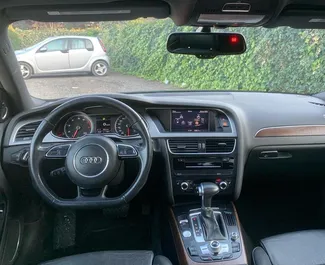Audi A4 2015 的 Petrol 2.0L 发动机，在 地拉那机场 出租。