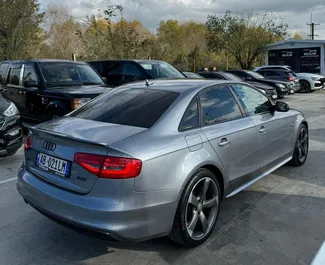 Audi A4 租赁。在 在阿尔巴尼亚 出租的 舒适性, 高级 汽车 ✓ Without Deposit ✓ 提供 TPL, CDW, FDW, Theft, Abroad, Young 保险选项。