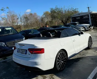Audi A5 Cabrio 租赁。在 在阿尔巴尼亚 出租的 高级, 豪华, 敞篷车 汽车 ✓ Without Deposit ✓ 提供 TPL, CDW, FDW, Theft, Abroad, Young 保险选项。