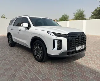 租赁 Hyundai Palisade 的正面视图，在迪拜, 阿联酋 ✓ 汽车编号 #11622。✓ Automatic 变速箱 ✓ 0 评论。