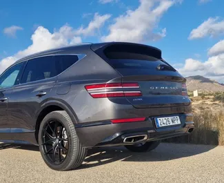 在 在西班牙 租赁 Genesis G80 2022 汽车，特点包括 ✓ 使用 Petrol 燃料和  马力 ➤ 起价 150 EUR 每天。