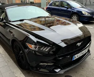 租赁 Ford Mustang Cabrio 的正面视图，在阿利坎特, 西班牙 ✓ 汽车编号 #11792。✓ Automatic 变速箱 ✓ 0 评论。