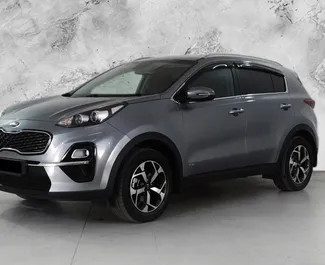 租赁 Kia Sportage 的正面视图，在巴库, 阿塞拜疆 ✓ 汽车编号 #3486。✓ Automatic 变速箱 ✓ 0 评论。