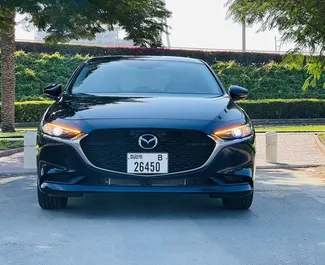 Mazda 3 租赁。在 阿联酋 出租的 经济, 舒适性 汽车 ✓ Without Deposit ✓ 提供 TPL, FDW, Young 保险选项。