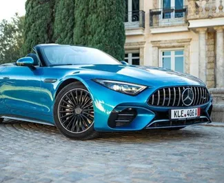 租赁 Mercedes-Benz SLK Cabrio 的正面视图，在阿利坎特, 西班牙 ✓ 汽车编号 #12094。✓ Automatic 变速箱 ✓ 0 评论。