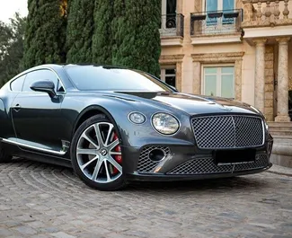 租赁 Bentley Continental GTC 的正面视图，在阿利坎特, 西班牙 ✓ 汽车编号 #12312。✓ Automatic 变速箱 ✓ 0 评论。