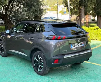 Peugeot 2008 租赁。在 在黑山 出租的 舒适性, 交叉 汽车 ✓ Deposit of 200 EUR ✓ 提供 TPL, CDW, SCDW, FDW, Passengers, Abroad 保险选项。