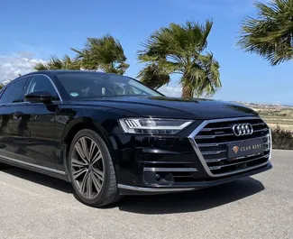 租赁 Audi A8 L 的正面视图，在阿利坎特, 西班牙 ✓ 汽车编号 #13156。✓ Automatic 变速箱 ✓ 0 评论。