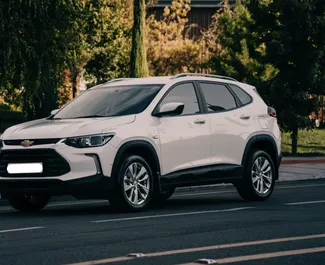 租赁 Chevrolet Tracker 的正面视图，在塔什干, 乌兹别克斯坦 ✓ 汽车编号 #6837。✓ Automatic 变速箱 ✓ 0 评论。