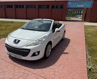 Peugeot 207cc 租赁。在 在黑山 出租的 舒适性, 敞篷车 汽车 ✓ Without Deposit ✓ 提供 TPL, Abroad 保险选项。