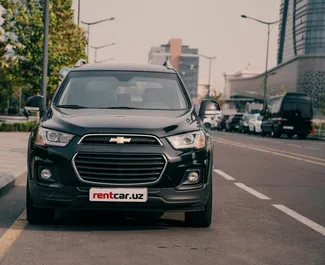租赁 Chevrolet Captiva 的正面视图，在塔什干, 乌兹别克斯坦 ✓ 汽车编号 #6836。✓ Automatic 变速箱 ✓ 1 评论。