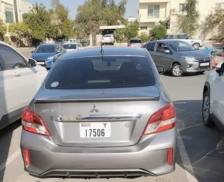 租车 Mitsubishi Attrage #11619 Automatic 在 在迪拜，配备 1.2L 发动机 ➤ 来自 穆罕默德 阿联酋。