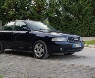 租赁 Audi A4 的正面视图，在都拉斯, 阿尔巴尼亚 ✓ 汽车编号 #13666。✓ Manual 变速箱 ✓ 0 评论。