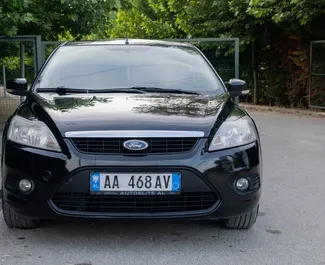 租赁 Ford Focus 的正面视图，在都拉斯, 阿尔巴尼亚 ✓ 汽车编号 #10769。✓ Manual 变速箱 ✓ 1 评论。