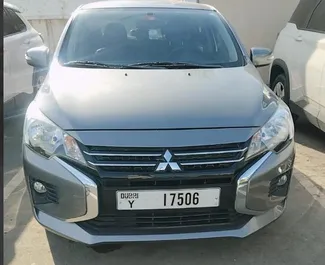 租车 Mitsubishi Attrage #13923 Automatic 在 在迪拜，配备 1.2L 发动机 ➤ 来自 穆罕默德 阿联酋。