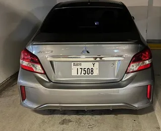 租车 Mitsubishi Attrage #13925 Automatic 在 在迪拜，配备 1.2L 发动机 ➤ 来自 穆罕默德 阿联酋。