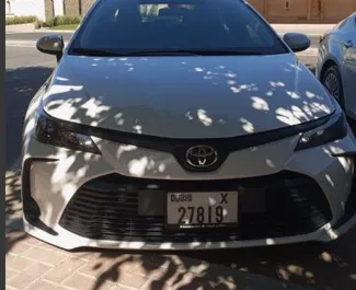 Toyota Corolla Sedan 租赁。在 阿联酋 出租的 经济, 舒适性 汽车 ✓ Deposit of 700 AED ✓ 提供 TPL, SCDW, Theft 保险选项。