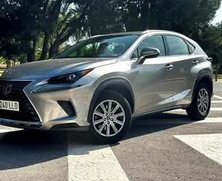 在 在西班牙 租赁 Lexus NX 2021 汽车，特点包括 ✓ 使用 Petrol 燃料和  马力 ➤ 起价 100 EUR 每天。