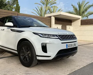 租赁 Land Rover Range Rover Evoque 的正面视图，在阿利坎特, 西班牙 ✓ 汽车编号 #13970。✓ Automatic 变速箱 ✓ 0 评论。