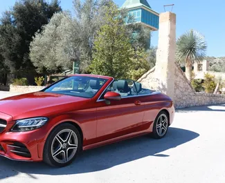 Mercedes-Benz C200 Cabrio 租赁。在 在西班牙 出租的 舒适性, 高级, 敞篷车 汽车 ✓ Deposit of 1500 EUR ✓ 提供 TPL 保险选项。