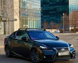 在 在哈萨克斯坦 租赁 Lexus IS250 2014 汽车，特点包括 ✓ 使用 Petrol 燃料和 225 马力 ➤ 起价 37000 KZT 每天。