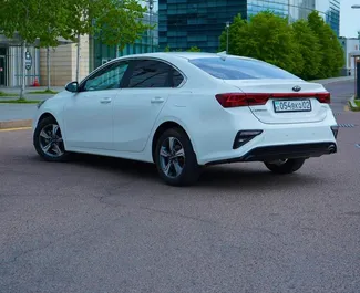 Kia Cerato 租赁。在 在哈萨克斯坦 出租的 经济, 舒适性 汽车 ✓ Without Deposit ✓ 提供 TPL 保险选项。