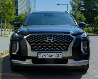 在 在哈萨克斯坦 租赁 Hyundai Palisade 2022 汽车，特点包括 ✓ 使用 Petrol 燃料和 279 马力 ➤ 起价 69000 KZT 每天。
