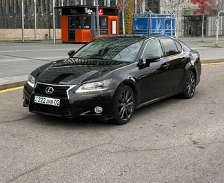 在 在哈萨克斯坦 租赁 Lexus GS350 2012 汽车，特点包括 ✓ 使用 Petrol 燃料和 225 马力 ➤ 起价 41000 KZT 每天。