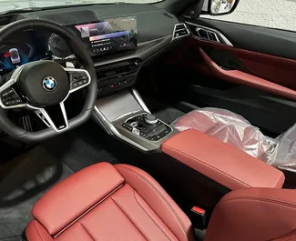 租车 BMW 420i Cabrio #5982 Automatic 在 在迪拜，配备 2.5L 发动机 ➤ 来自 阿巴斯 阿联酋。